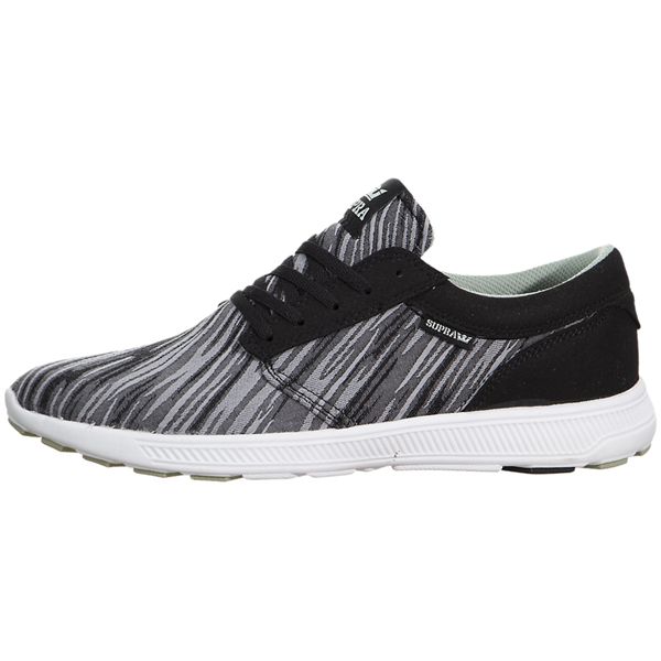 Supra Womens Hammer Run Running Shoes - Black Grey | Canada C5689-9K17